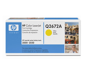 Toneris HEWLETT PACKARD, Q2672A, orinlais